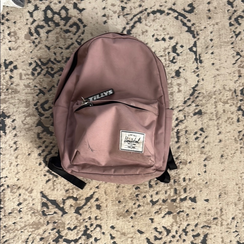Girl’s Herschel mauve backpack